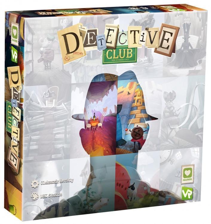 Detective Club Investigative Clue Solving Party Board Game