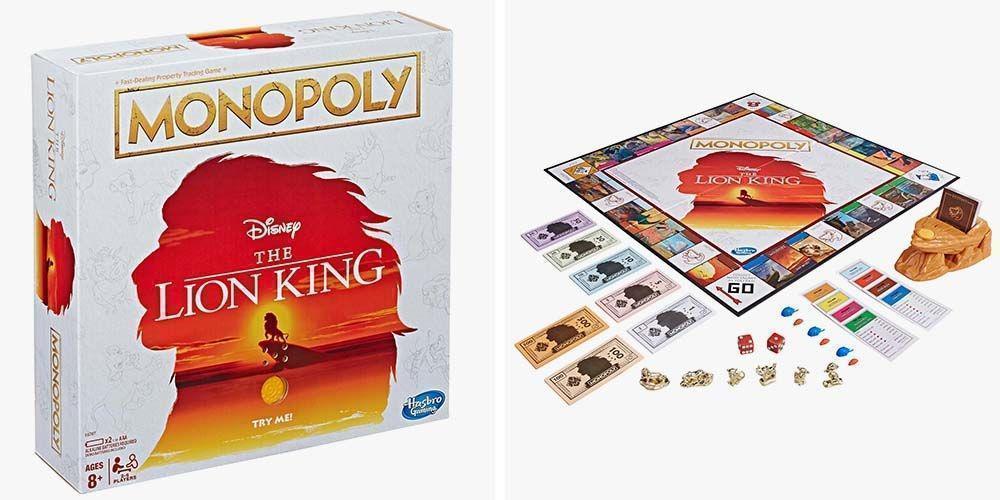 Disney The Lion King Monopoly Board Game Collectors Item Fast Trading Game