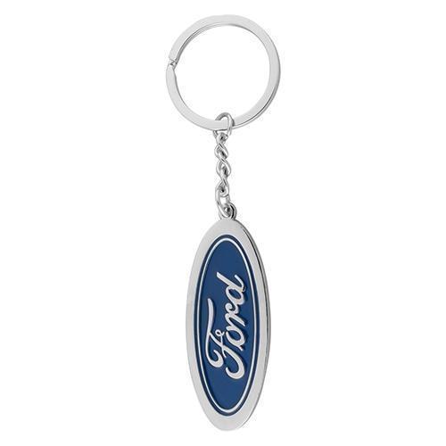 Ford Oval Logo Metal Keyring Key Ring