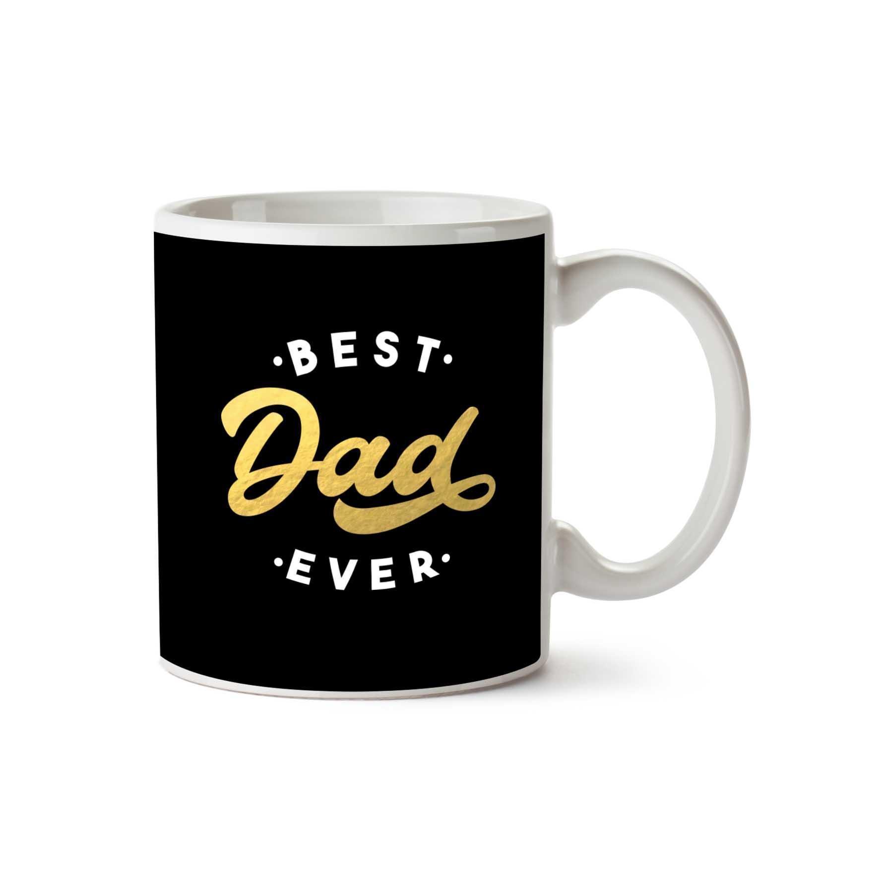 Best Dad Ever 12oz Coffee Tea Mug Cup In Gift Box
