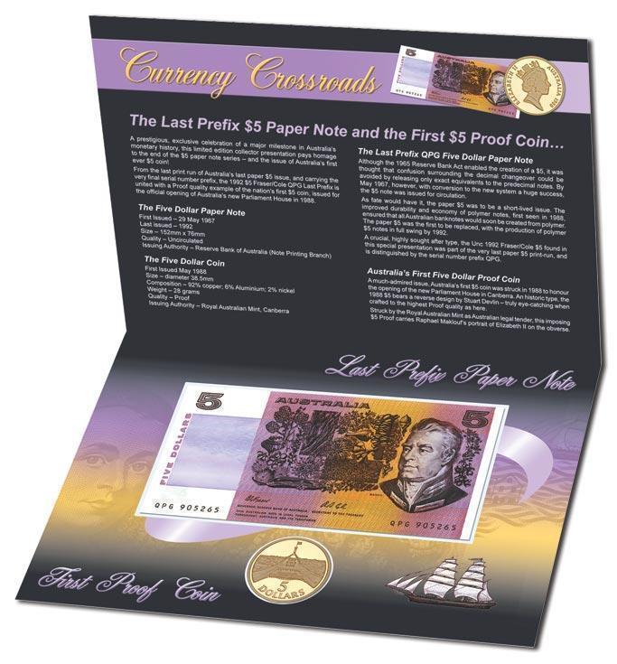 Limited Edition Last $5 Paper Note Pack