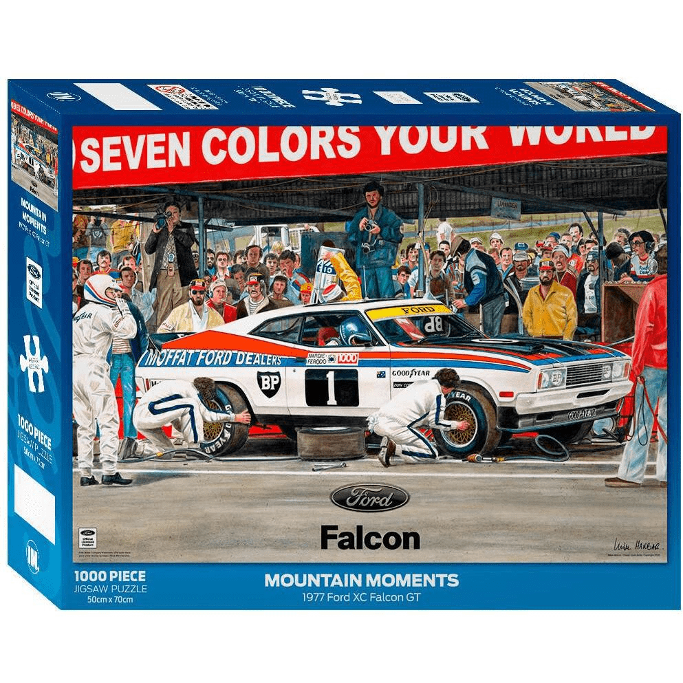 Mountain Moments 1977 Ford XC Falcon GT 1000 Piece Jigsaw Puzzle Fun Activity Gift Idea