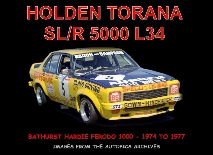 Torana SL/R 5000 L34 - 60 Page Hard Cover Book -  Pictorial History