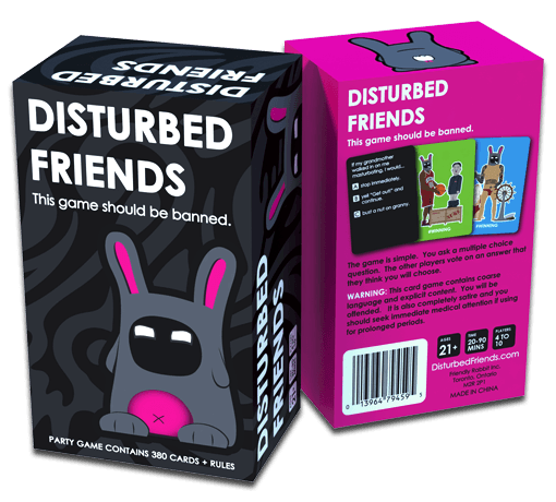 Disturbed Friends - Party Card Game