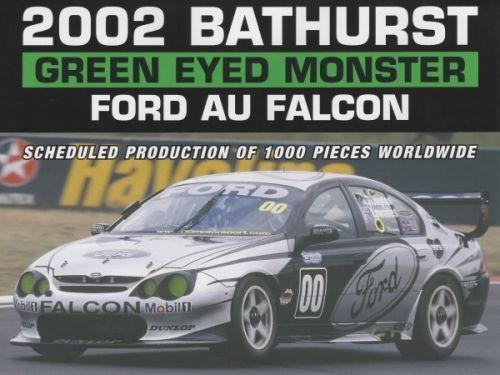 PRE ORDER - 2002 Bathurst Green Eyed Monster Craig Lowndes / Neil Crompton Ford AU Falcon 1:18 Scale Model Car (FULL PRICE - $289.00*)