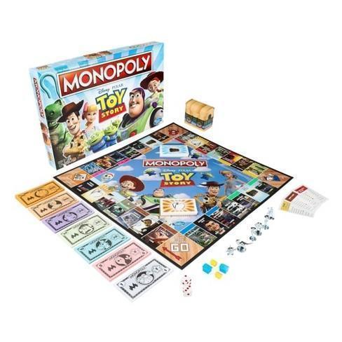 Toy Story Monopoly Board Game Collectors Item Fast Trading Game