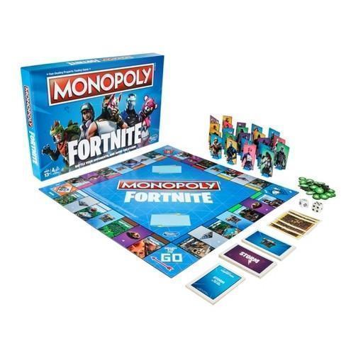 Fortnite Edition Monopoly Board Game Collectors Item Fast Trading Game