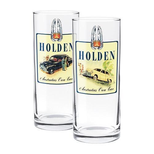 Holden Heritage Design Set Of 2 340mL Highball Drinking Glasses