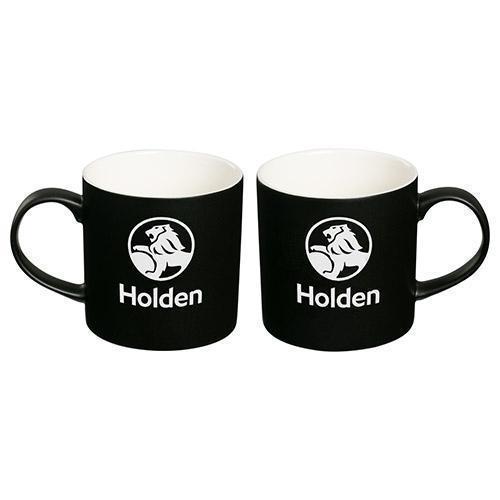 Holden Matte Black Logo 400ml Bone China Coffee Tea Mug Cup 