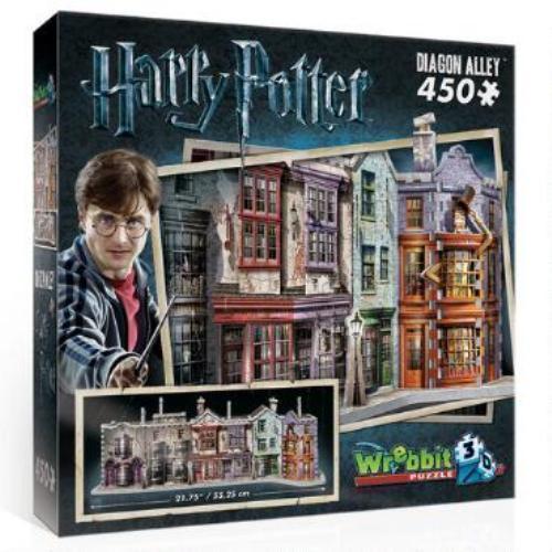 Harry Potter Diagon Alley 3D 450 Piece Jigsaw Puzzle