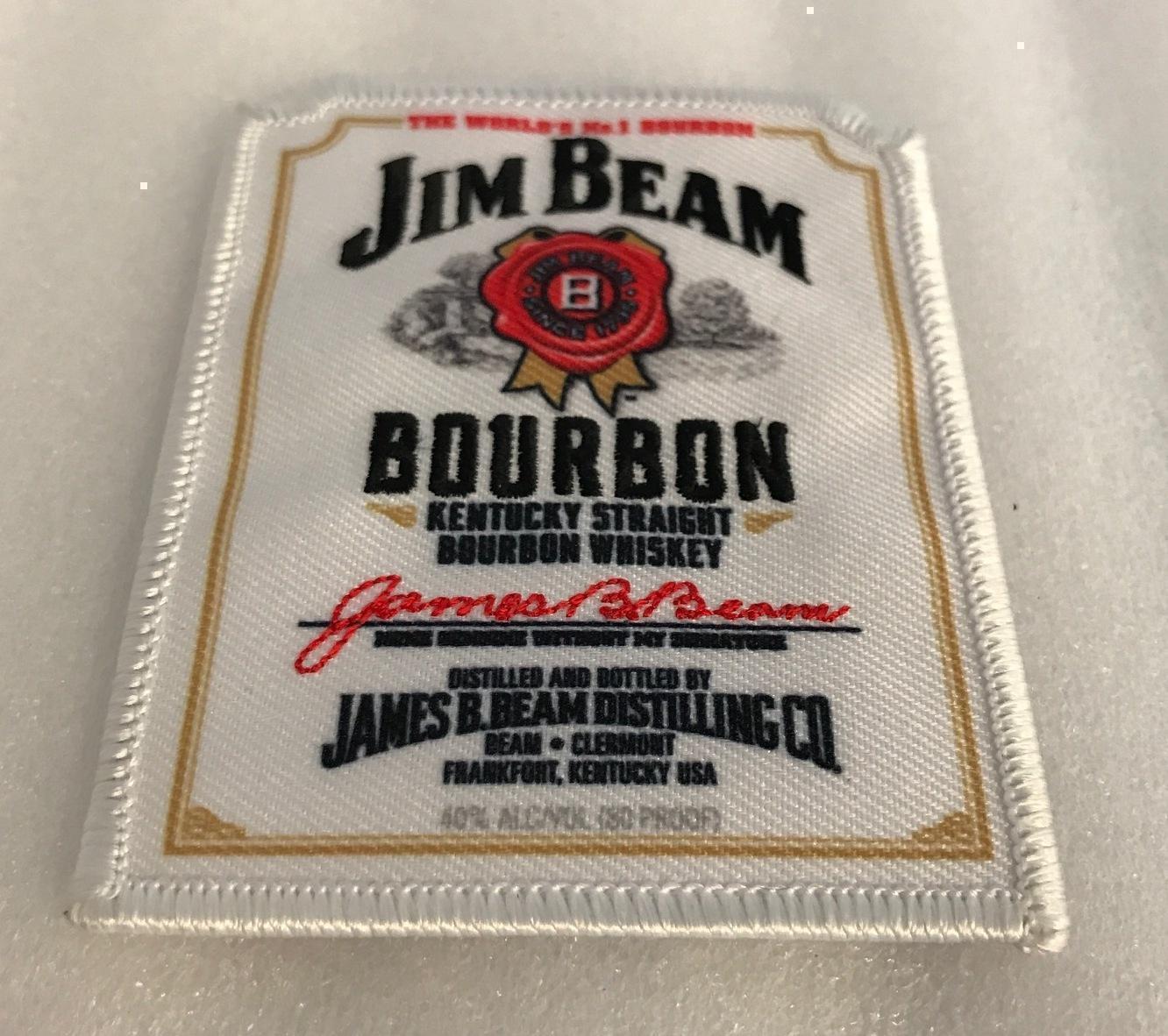 Jim Beam Iron On Cloth Patch