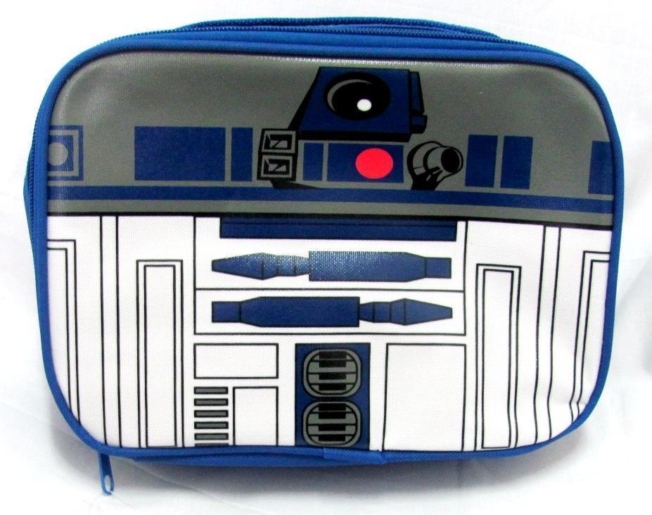 Star Wars R2D2 R2-D2 Droid Robot Insulated Lunch Cooler Bag Box