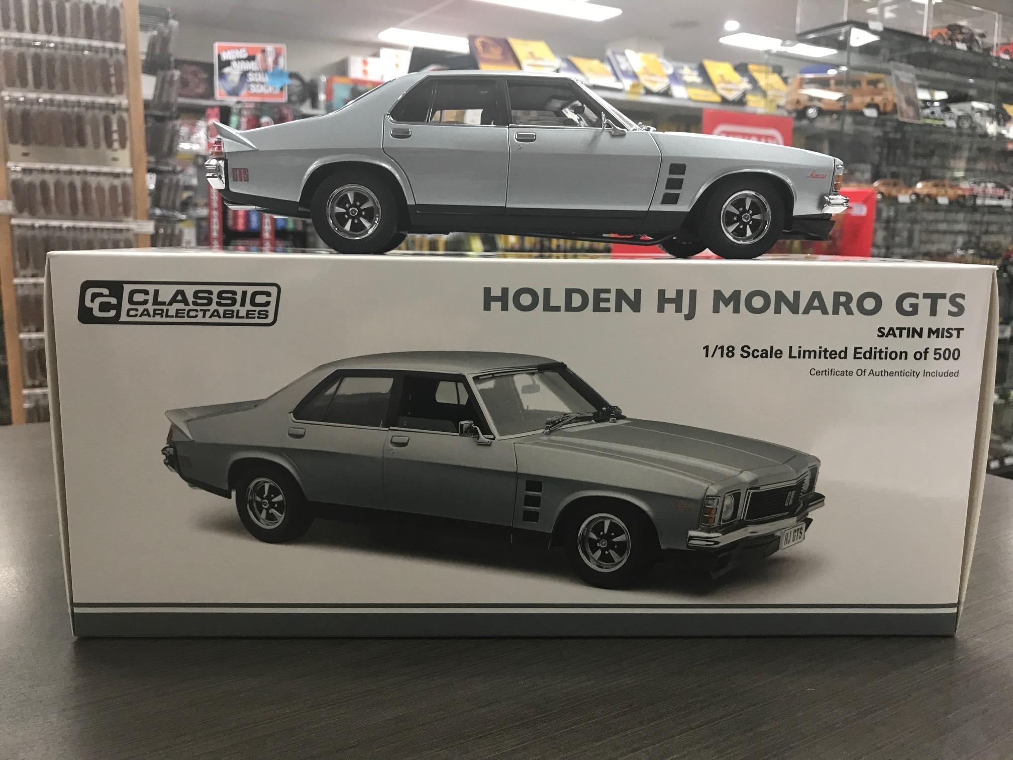 Holden HJ Monaro GTS Satin Mist Metallic 1:18 Scale Model Car