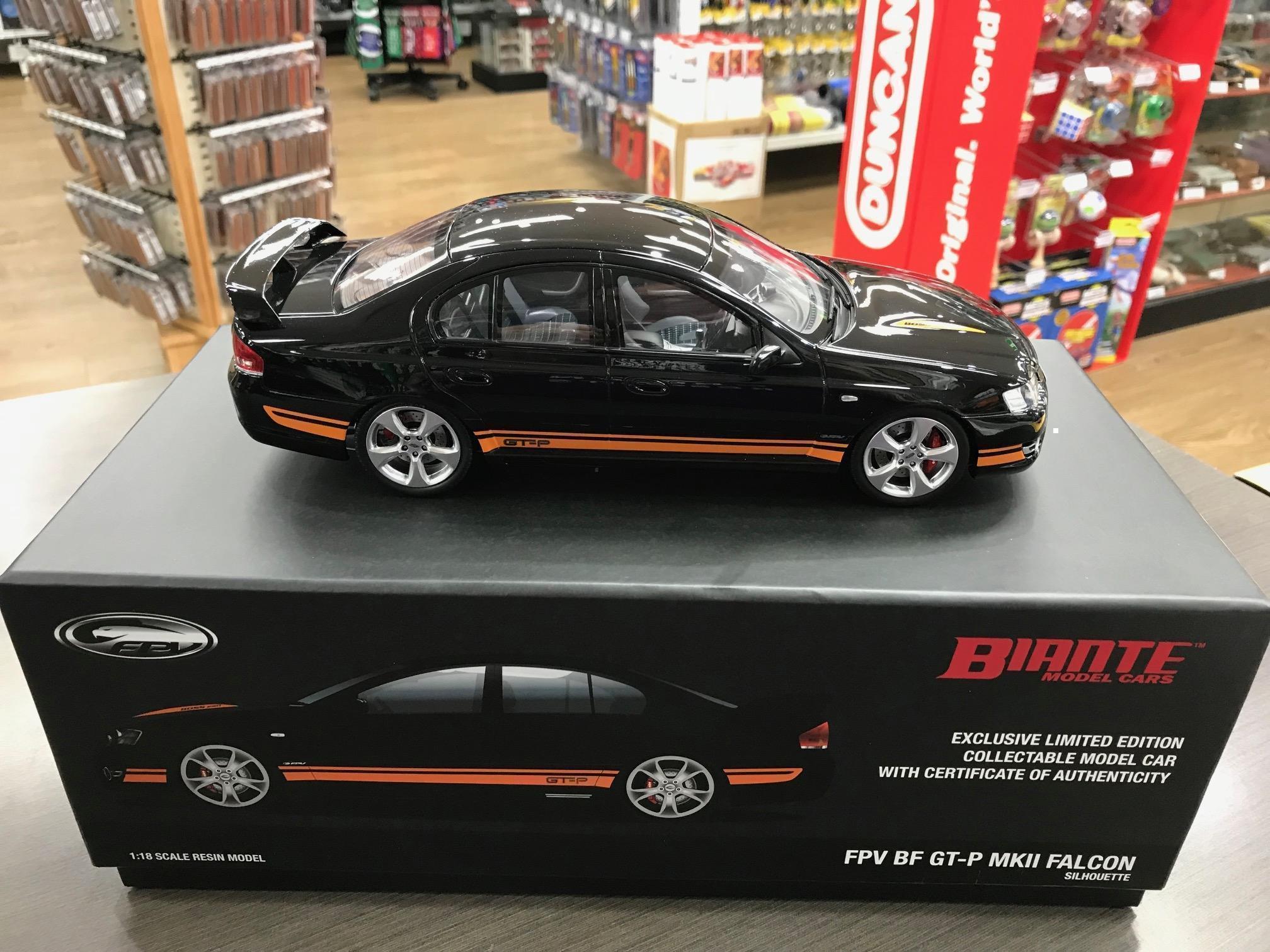 Ford FPV BF MK II GT-P Silhouette With Orange Stripes