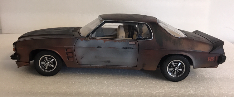 *CUSTOMISED* One Off Custom Model Barn Find - 1974 HJ Monaro Die Cast Model Car 1:18