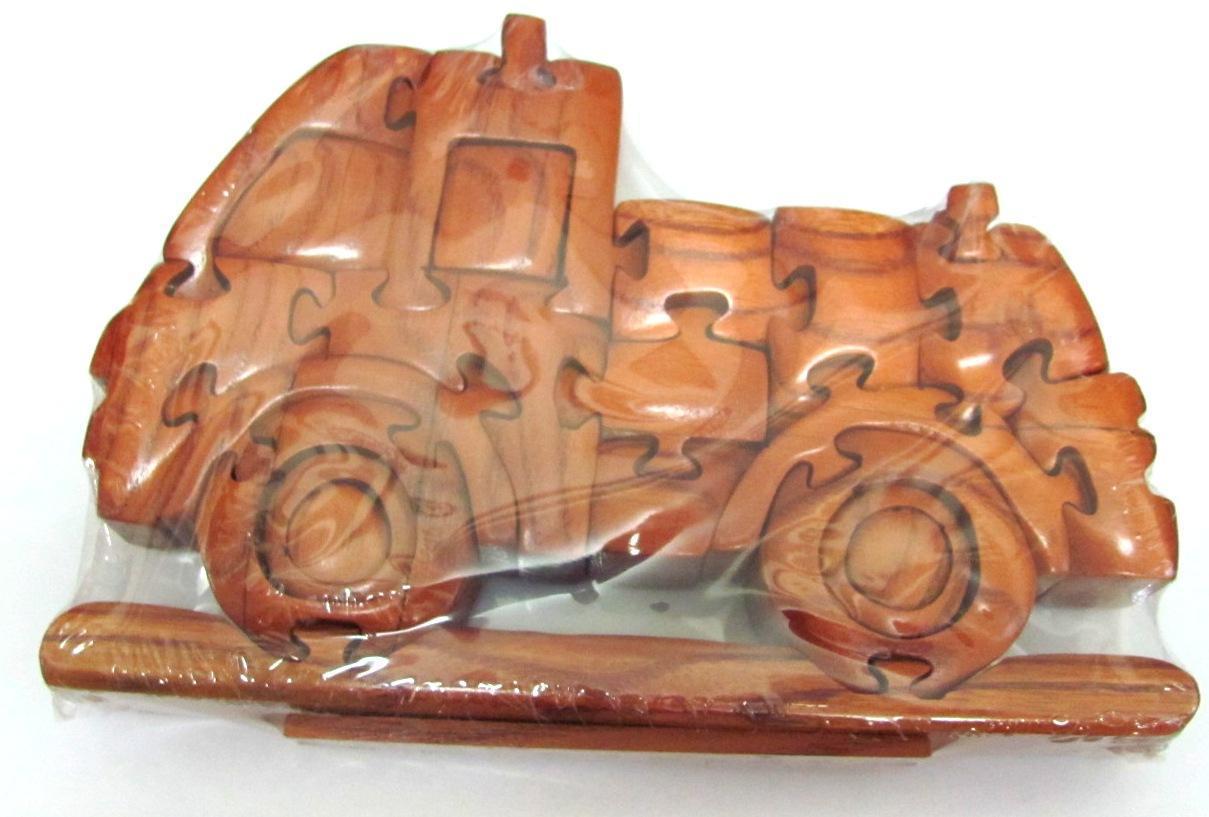 3D Wooden Puzzle - Fire Engine