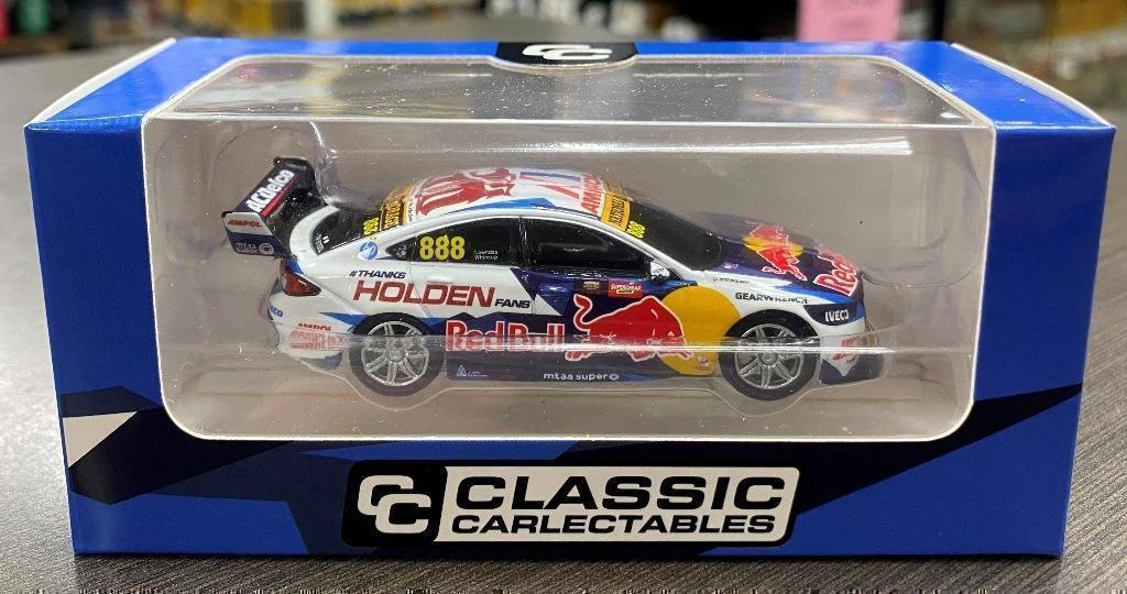 2020 Final Holden Factory Supercar Bathurst 1000 #888 Jamie Whincup & Craig Lowndes Red Bull Triple Eight Racing Holden ZB Commodore 1:64 Scale Model Car