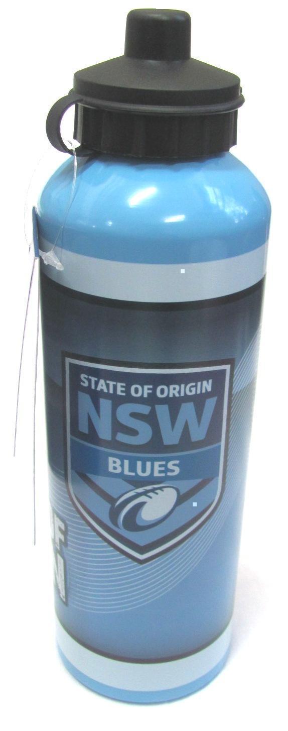 NSW Blues Mascot Aluminium Drink Bottle