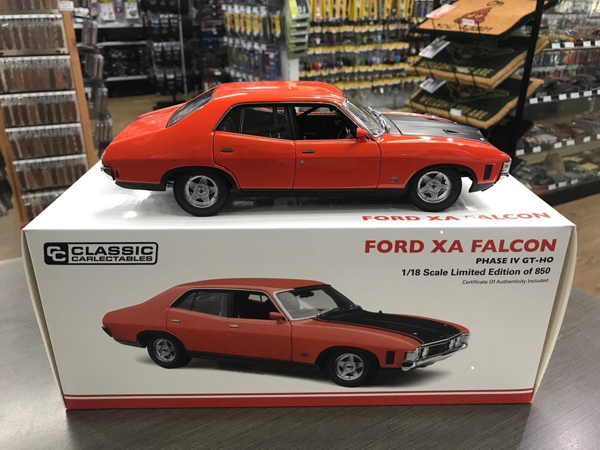 Ford XA Falcon Phase IV GT-HO XA-3 Orange 1:18 Scale Model Car