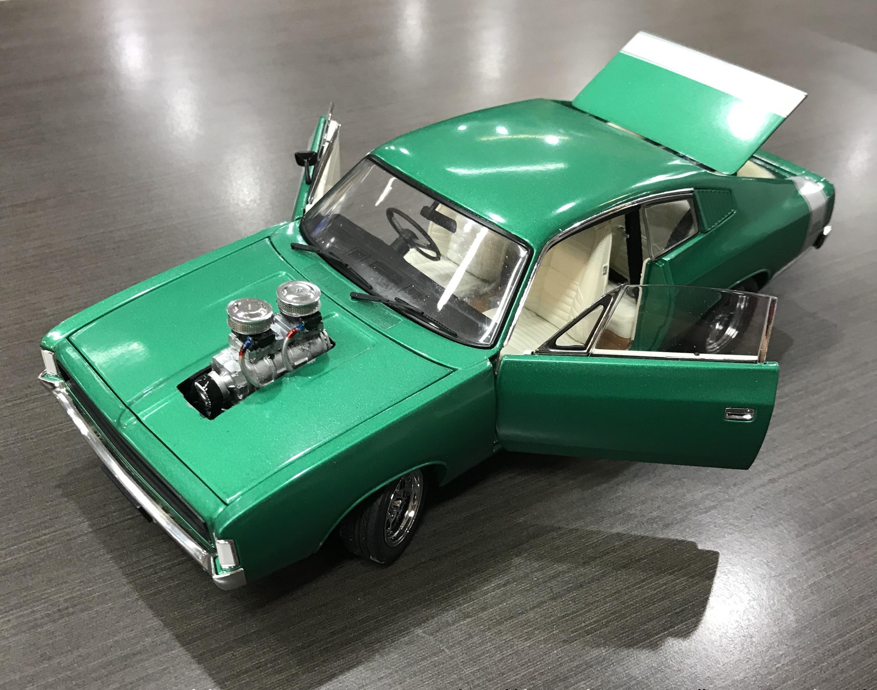 1972 Charger Green Blown
