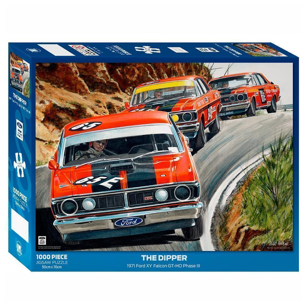 The Dipper 1971 Ford XY Falcon GT-HO Phase III 1000 Piece Jigsaw Puzzle Fun Activity Gift Idea
