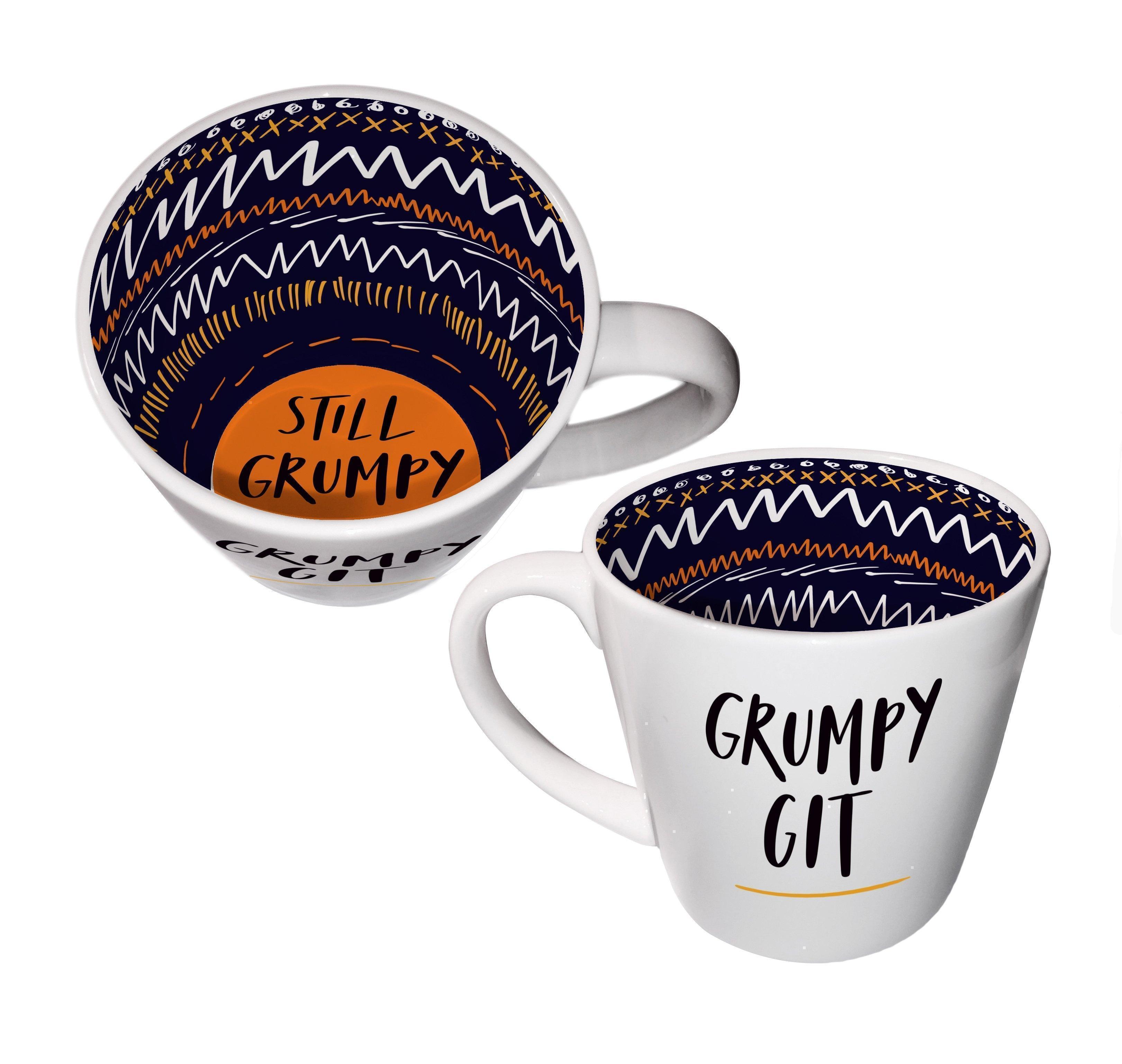 Grumpy Git Inside Out Coffee Mug