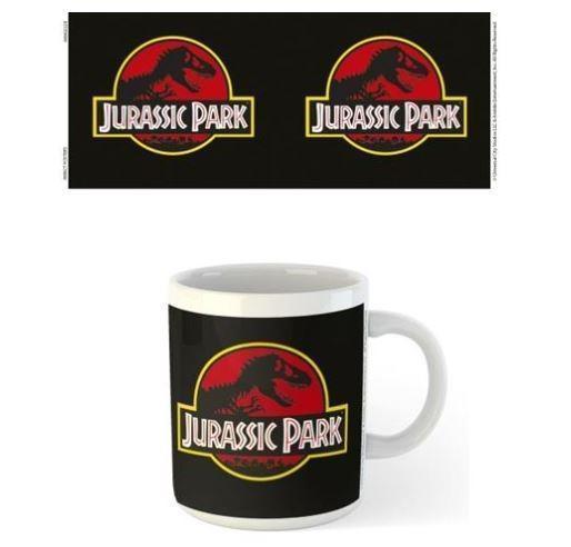 Jurassic Park Logo T-Rex Movie Design Ceramic 300ml Coffee Tea Mug Cup