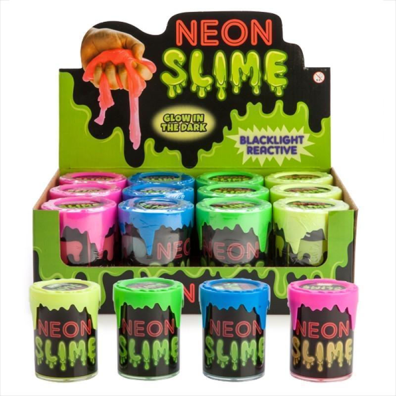 Glow-in-the-Dark Neon Slime Novelty Gift Idea
