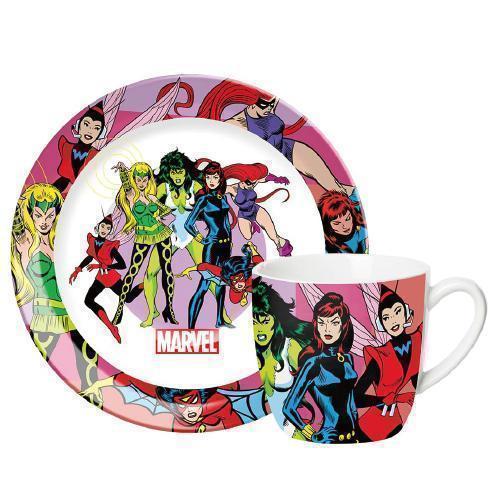 Woman Of Marvel Comics Cup & Saucer