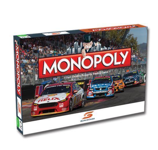 V8 Supercars Edition Monopoly Board Game
