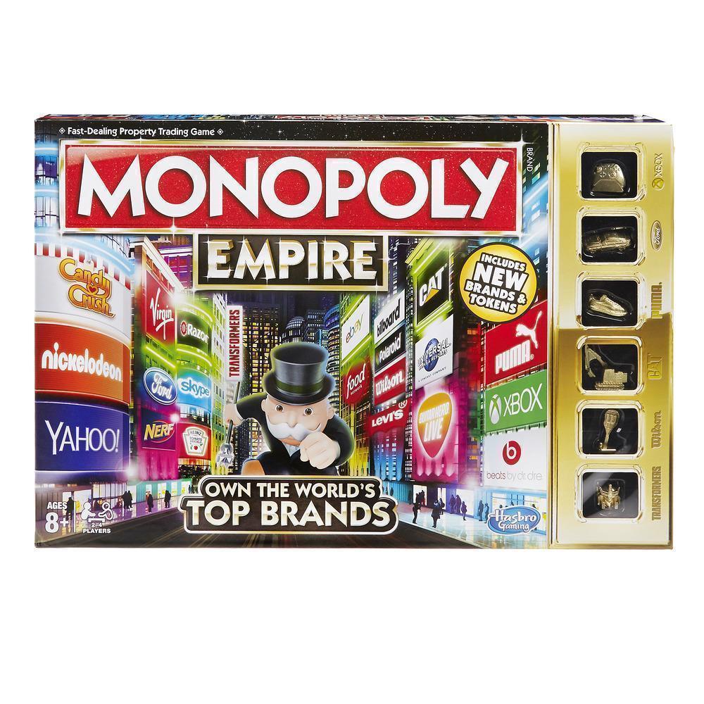 Monopoly Empire Edition Own The World S Top Brands Fast Dealing Property Trading Board Game