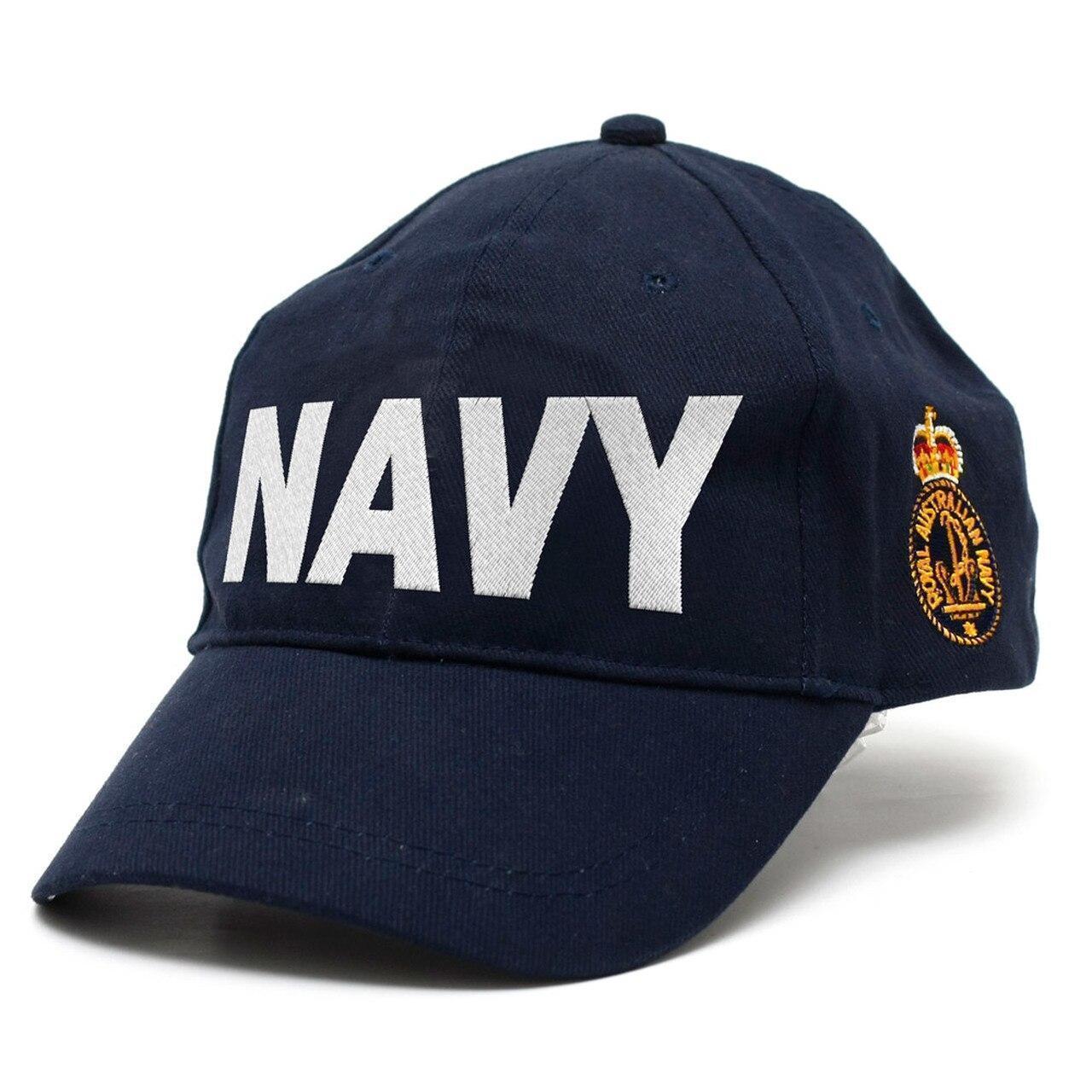 The Royal Australian Navy Blue Adjustable Hat Cap