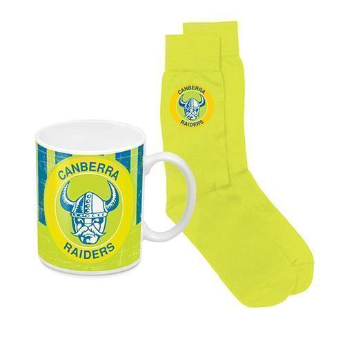 NRL Team Heritage Mug & Sock Gift Pack