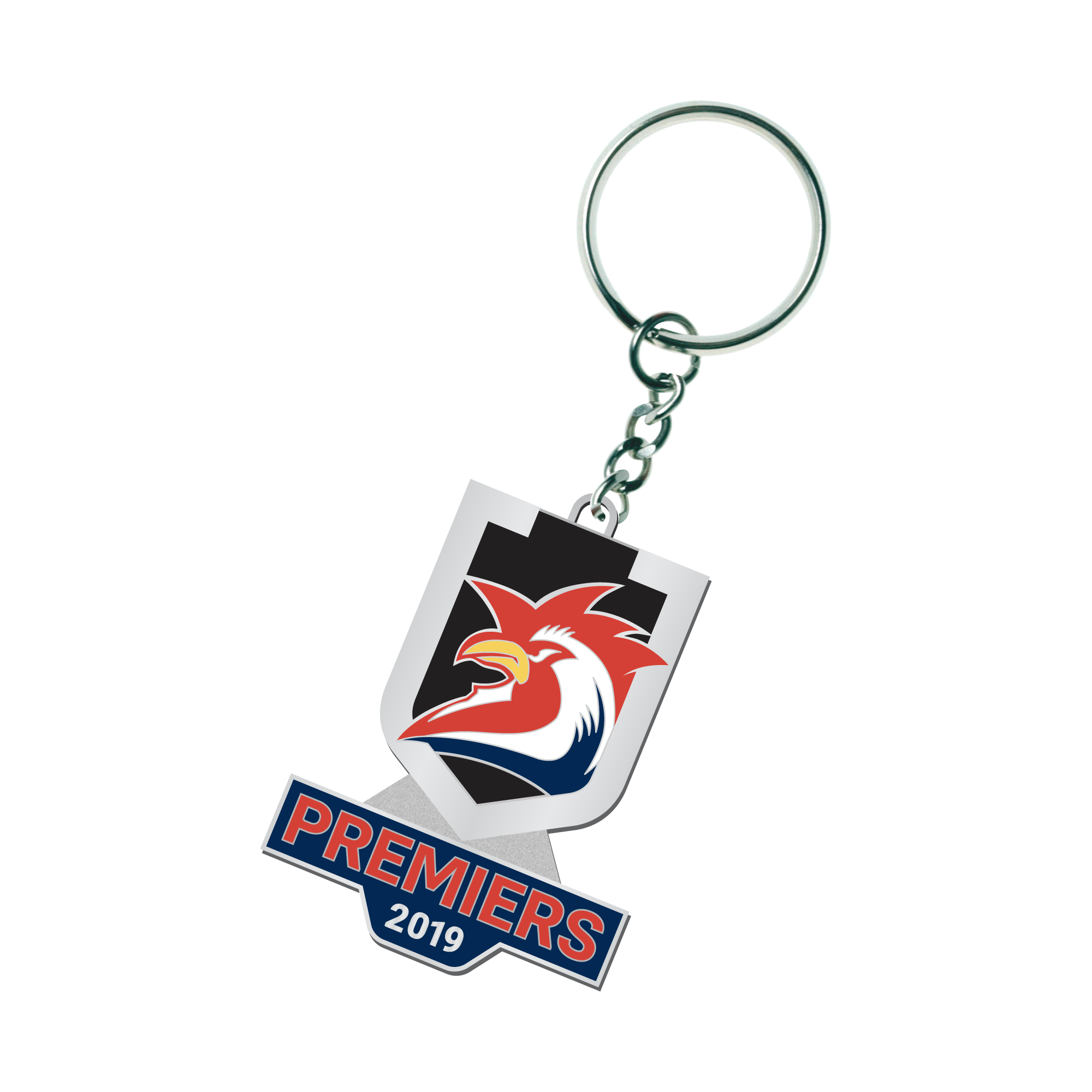 Sydney Roosters 2019 Premiers Logo Keyring 
