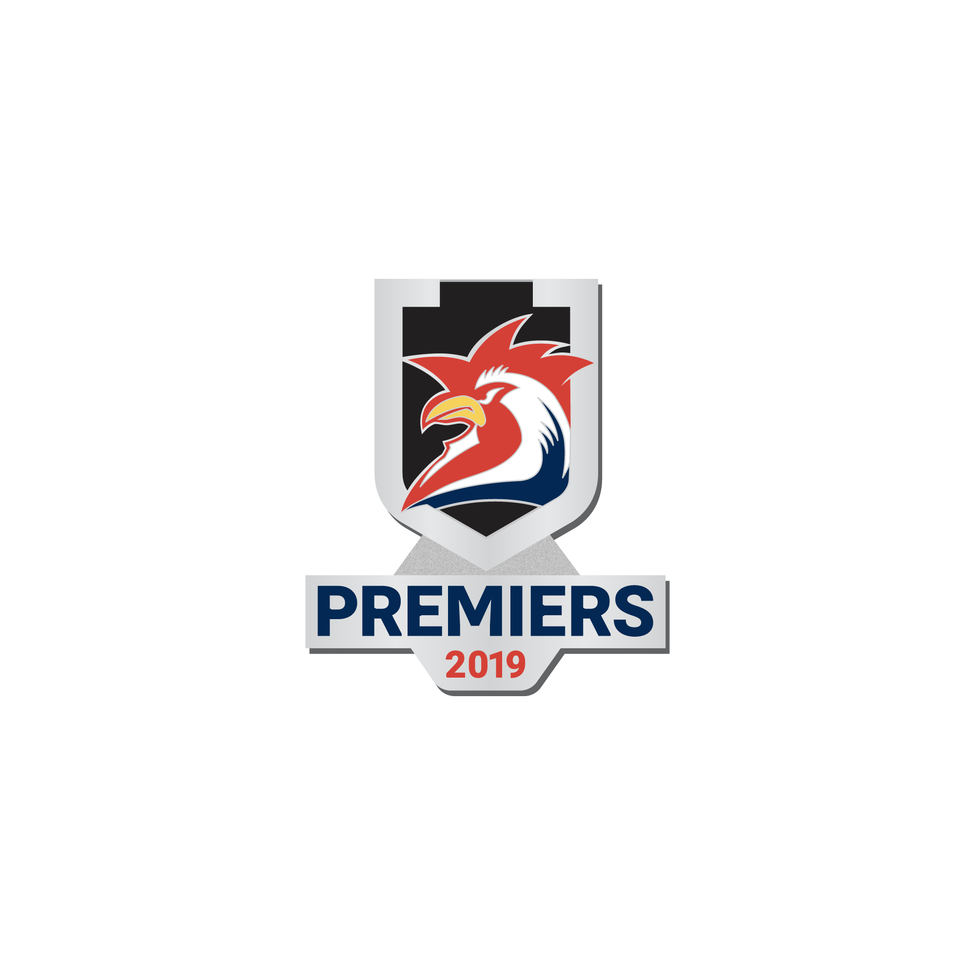 Sydney Roosters 2019 Premiers Logo Pin