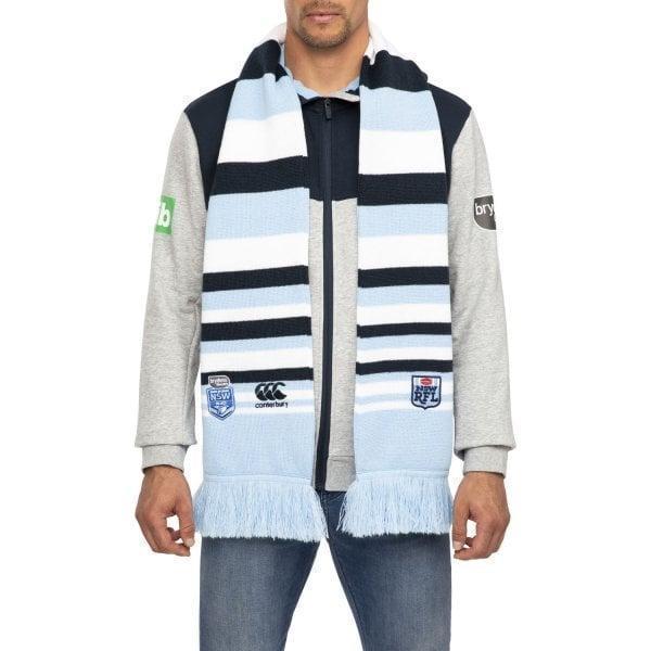 New South Wales NSW State of Origin Blues NRL SOO Stripe Neck Scarf