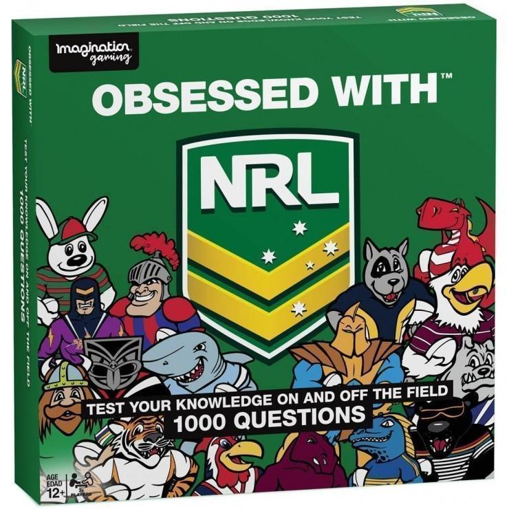 NRL National Rugby League Obsessed With NRL Who Am I Board Game