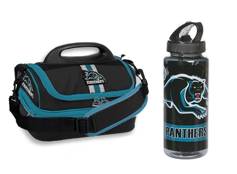 Penrith Panthers Set Of 2 Kids Cooler Bag & Tritan Drink Bottle