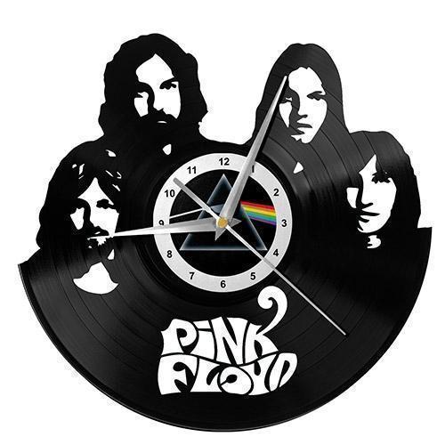Pink Floyd Record Design Vinyl Clock 