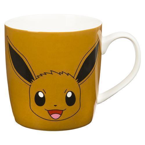 Pokemon Eevee Character Barrel Mug 14oz Bone China Coffee Tea Cup