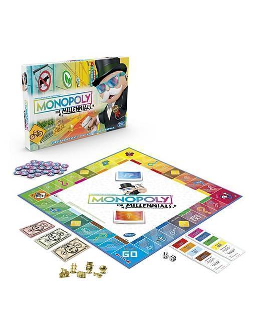 Millennial Edition Monopoly Board Game Collectors Item Fast Trading Game