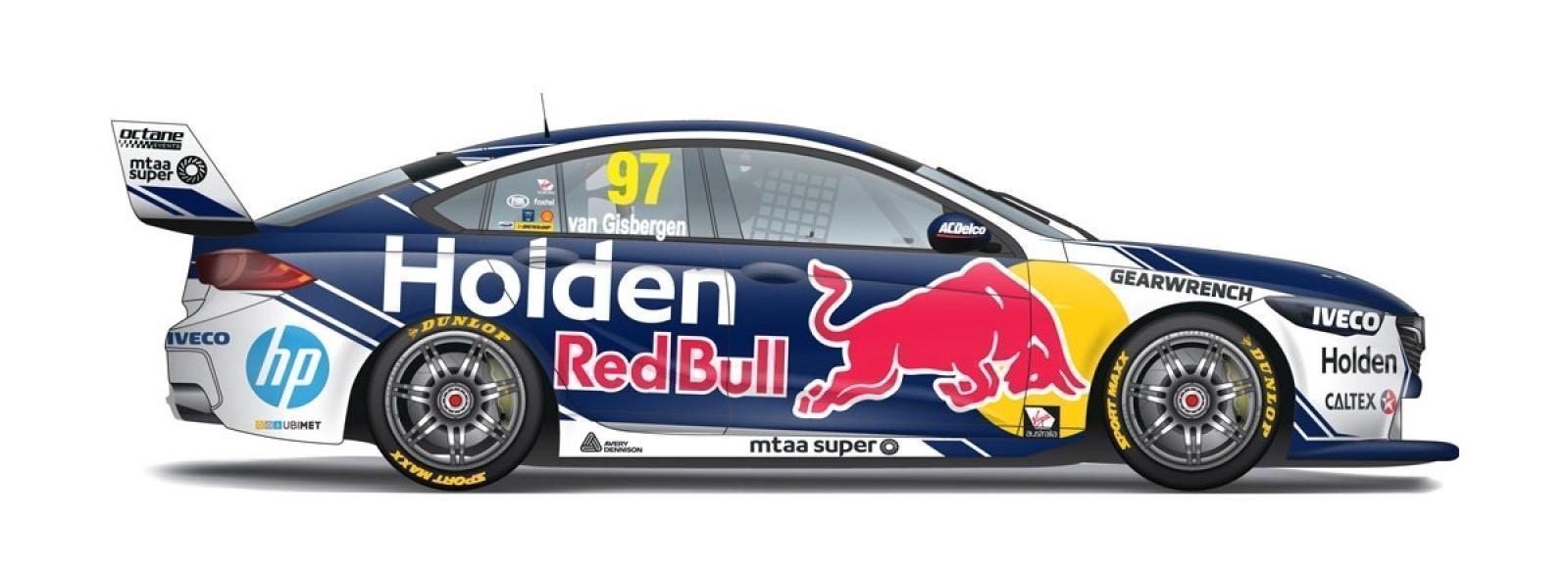 PRE ORDER - 2020 #97 Shane Van Gisbergen Red Bull Holden Racing Team Season Car Holden ZB Commodore 1:18 Scale Model Car (FULL PRICE - $179.00)