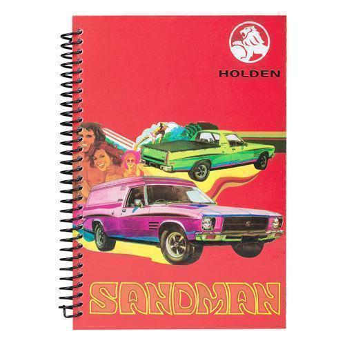 Holden Sandman Notebook A5 Spiral Bound Book With Lined Paper