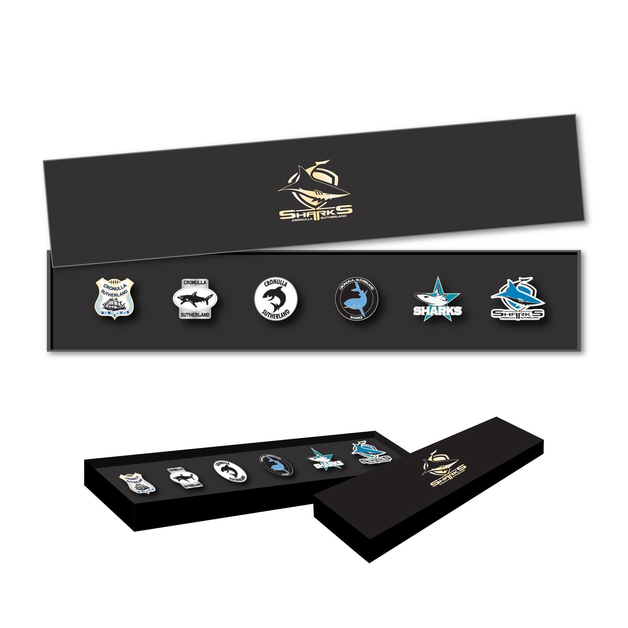 Set Of 6 Pin Collection Set In Presentation Box
