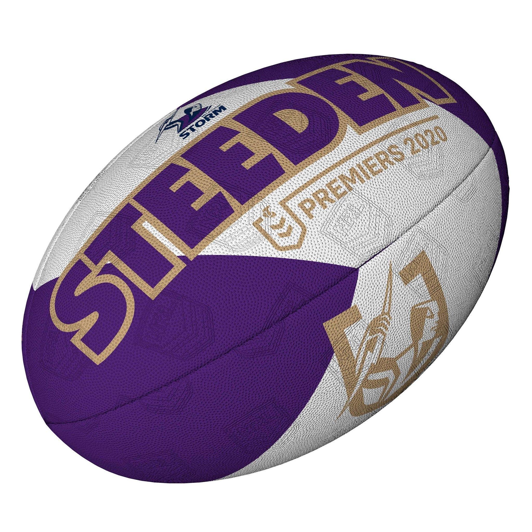 Melbourne Storm 2020 NRL Premiers Full Size 5 Large Football Foot Ball Footy