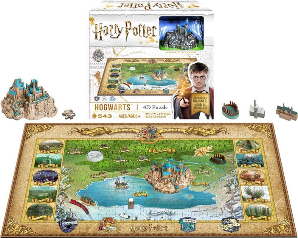 Harry Potter 4D Hogwarts Jigsaw Puzzle