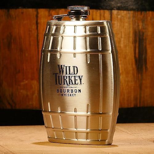 Wild Turkey Barrel Hip Flask