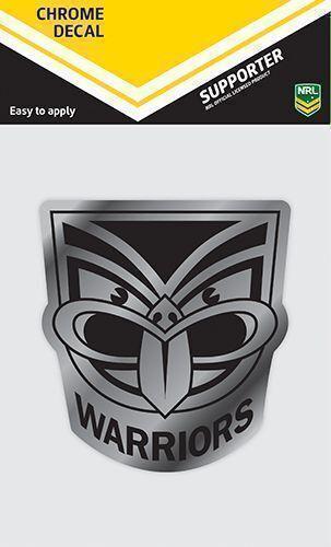 New Zealand Warriors NRL Chrome Decal Car Stickers itag