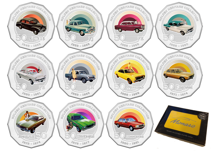 FC Holden 2016 Holden Heritage Collection RAM 50c Coin