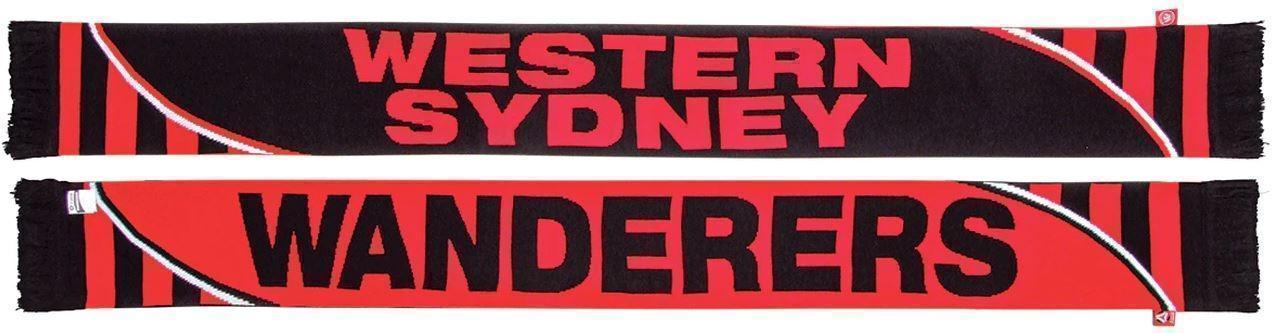 Western Sydney Wanderers WSW A-League Team Acrylic Reversible Terrace Scarf